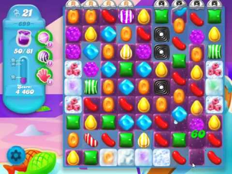 Candy Crush Soda Saga Level 699 - NO BOOSTERS