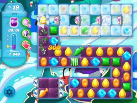 Candy Crush Soda Saga Level 671 - NO BOOSTERS