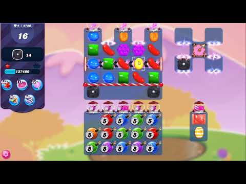 Candy Crush Saga Level 4726 NO BOOSTERS