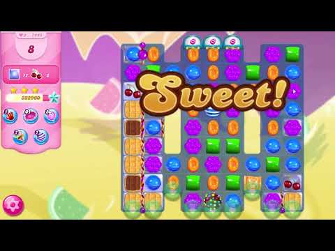 Candy Crush Saga LEVEL 7245 NO BOOSTERS