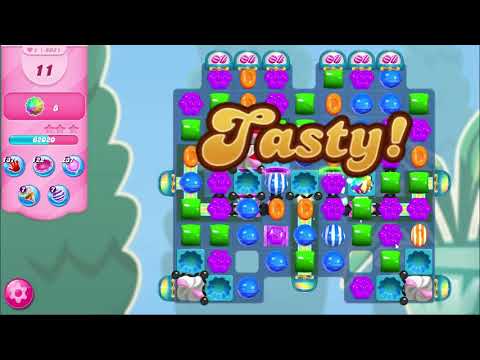 Candy Crush Saga Level 8021 NO BOOSTERS