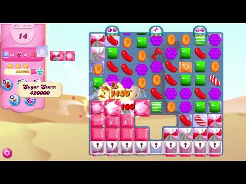 Candy Crush Saga Level 9712 NO BOOSTERS