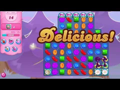 Candy Crush Saga Level 9689 NO BOOSTERS