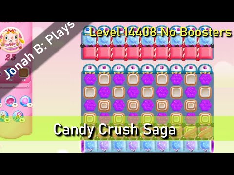 Candy Crush Saga Level 14408 No Boosters