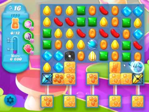 Candy Crush Soda Saga Level 1255 - NO BOOSTERS