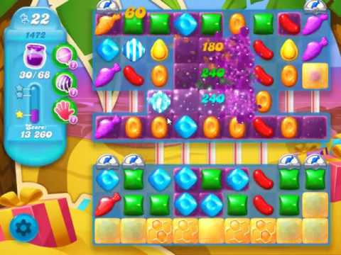 Candy Crush Soda Saga Level 1472 - NO BOOSTERS