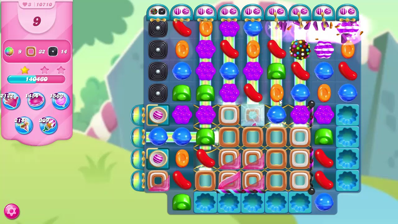 Candy Crush Saga Level 10710 NO BOOSTERS