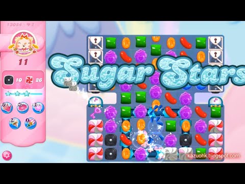 Candy Crush Saga Level 13084 (Sugar stars, No boosters)