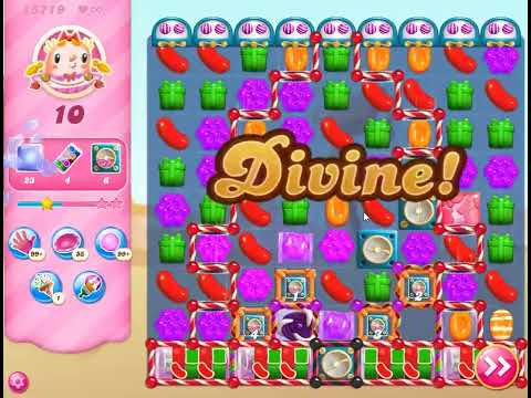 Candy Crush Saga Level 15719 - NO BOOSTERS | SKILLGAMING ✔️