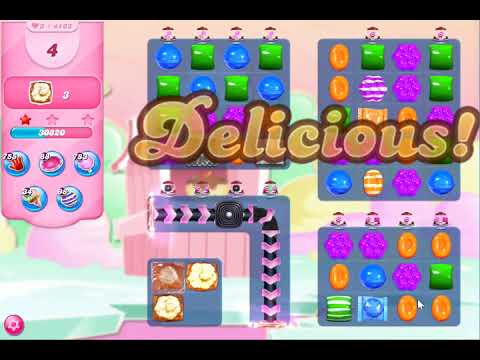 Candy Crush Saga Level 4163 NO BOOSTERS