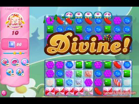 Candy Crush Saga Level 13683 (3 stars, NO boosters)