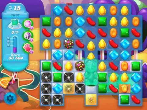 Candy Crush Soda Saga Level 1081 - NO BOOSTERS