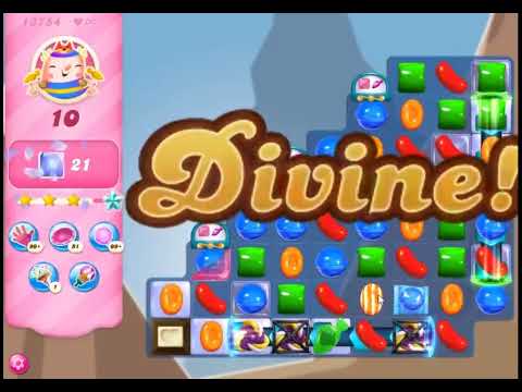 Candy Crush Saga Level 13754 - NO BOOSTERS | SKILLGAMING ✔️