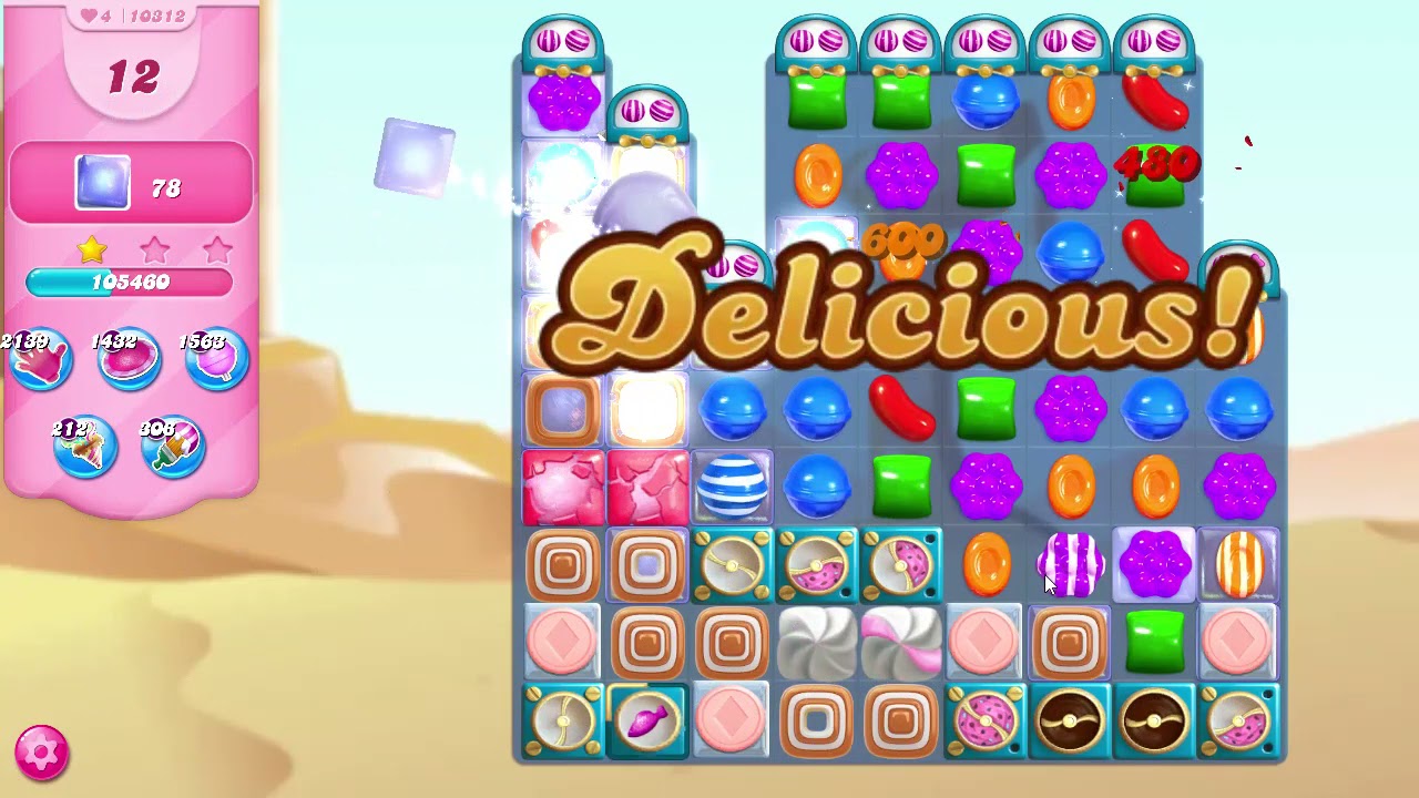 Candy Crush Saga Level 10312 NO BOOSTERS