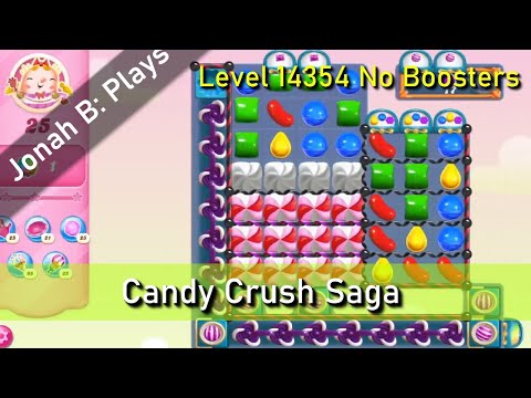 Candy Crush Saga Level 14354 No Boosters