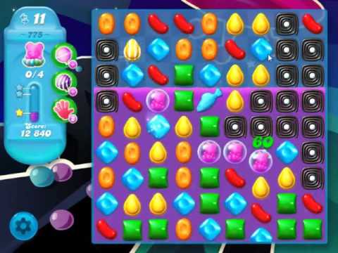 Candy Crush Soda Saga Level 775 - NO BOOSTERS