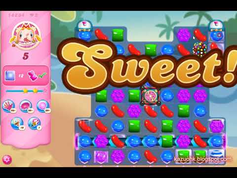 Candy Crush Saga Level 14234 (3 stars, NO boosters)