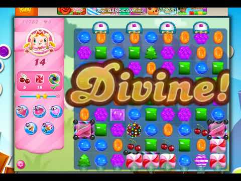 Candy Crush Saga Level 11752 New Version NO BOOSTERS