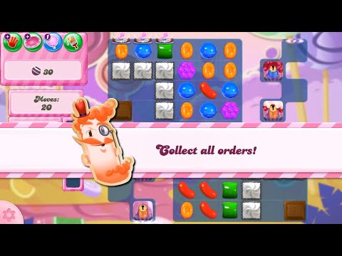 Candy Crush Saga Level 2814 NEW FORMAT no boosters