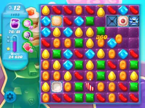 Candy Crush Soda Saga Level 1498 - NO BOOSTERS