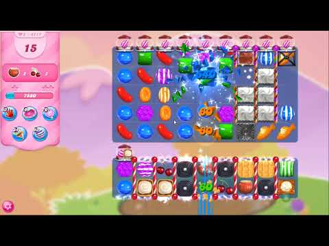 Candy Crush Saga Level 4717 NO BOOSTERS