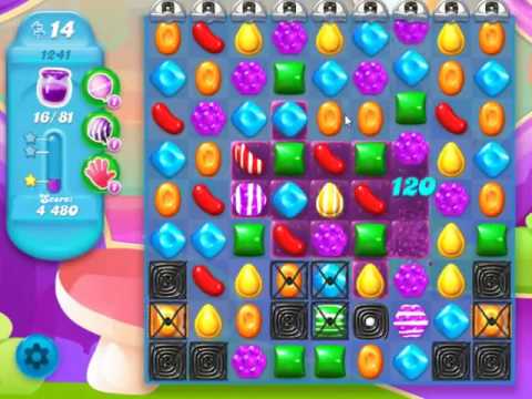 Candy Crush Soda Saga Level 1241 - NO BOOSTERS