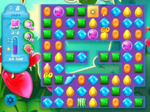 Candy Crush Soda Saga Level 1484 - NO BOOSTERS