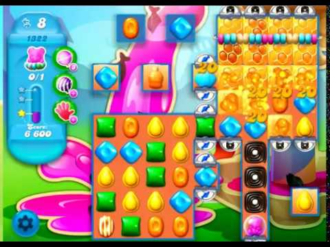 Candy Crush Soda Saga Level 1322 - NO BOOSTERS **