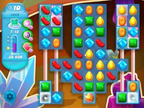 Candy Crush Soda Saga Level 1413 - NO BOOSTERS