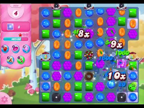 Candy Crush Saga Level 3036 NO BOOSTERS