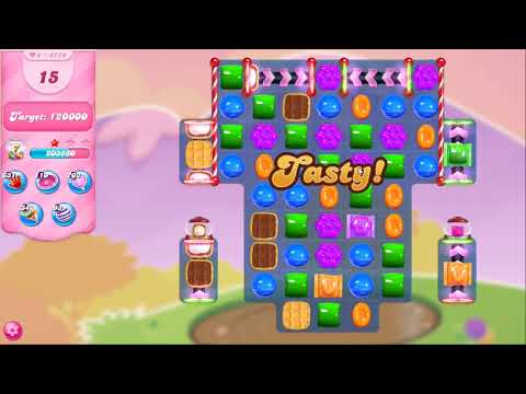 Candy Crush Saga Level 4719 NO BOOSTERS