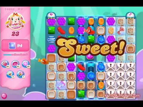 Candy Crush Saga Level 14692 (3 stars, NO boosters)