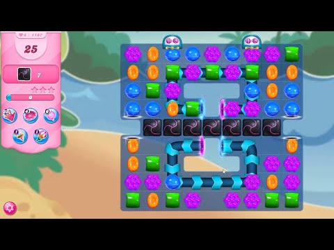 Candy Crush Saga Level 1187 NO BOOSTERS