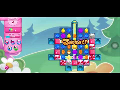 Candy Crush Saga Level 12327 (20 Moves) - NO BOOSTERS