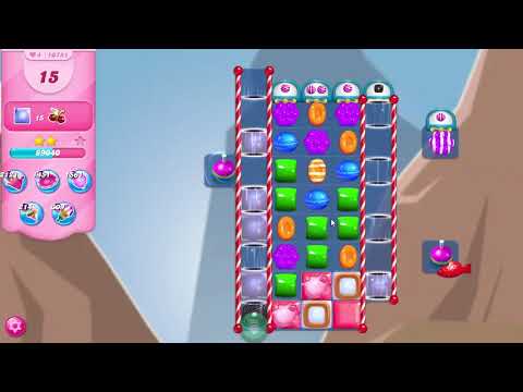 Candy Crush Saga Level 10751 NO BOOSTERS