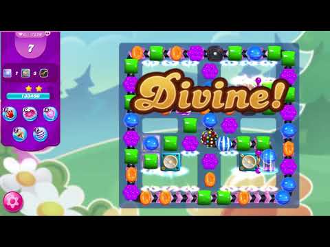 Candy Crush Saga LEVEL 7230 NO BOOSTERS (second version)