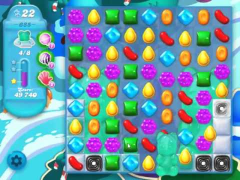 Candy Crush Soda Saga Level 685 - NO BOOSTERS