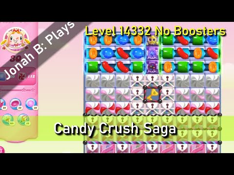 Candy Crush Saga Level 14332 No Boosters