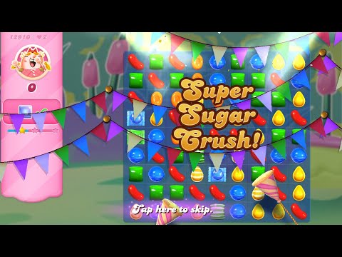 Candy Crush Saga Level 12910 (NO boosters)