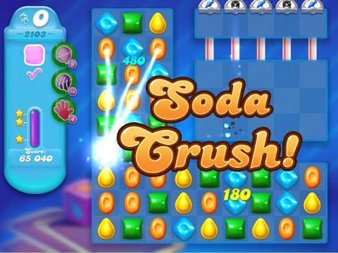 Candy Crush Soda Saga Level 2103 (3 stars, NO boosters)