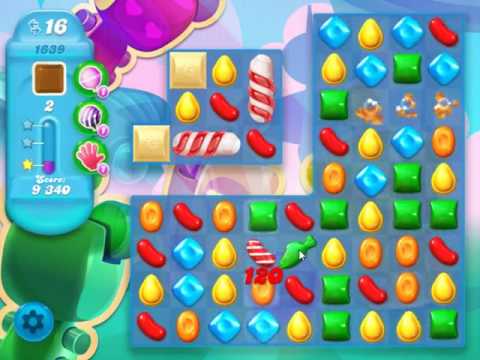 Candy Crush Soda Saga Level 1639 - NO BOOSTERS