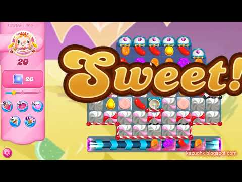 Candy Crush Saga Level 13395 (3 stars, NO boosters)