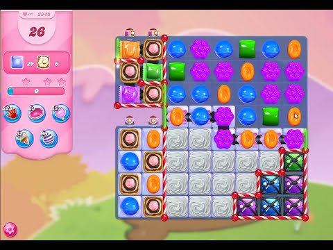 Candy Crush Saga Level 3942 NO BOOSTERS