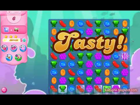 Candy Crush Saga Level 12591 (3 stars, No boosters)