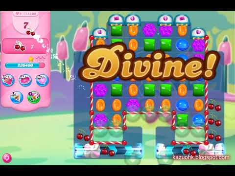 Candy Crush Saga Level 11108 (3 stars, No boosters)