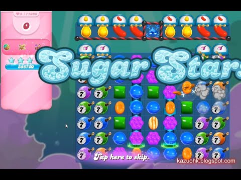 Candy Crush Saga Level 11096 (Sugar stars, No boosters)