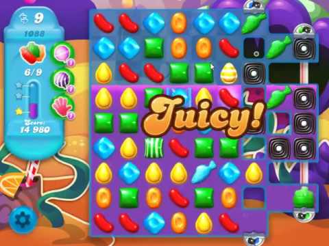 Candy Crush Soda Saga Level 1088 - NO BOOSTERS