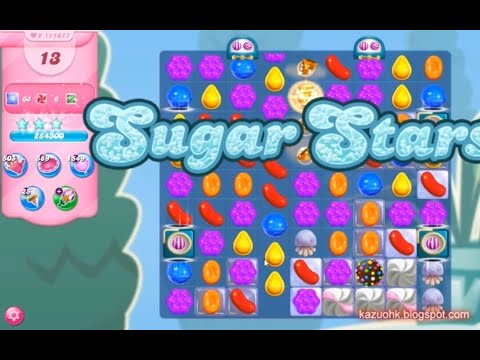 Candy Crush Saga Level 11617 (Sugar stars, No boosters)