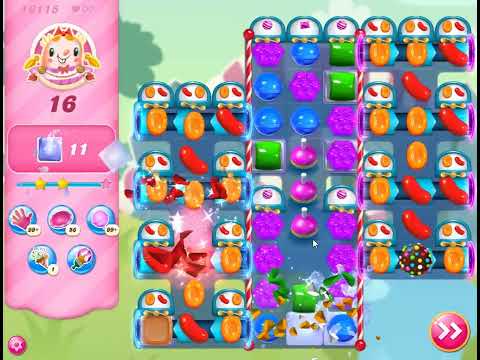 Candy Crush Saga Level 16115 - NO BOOSTERS | SKILLGAMING ✔️