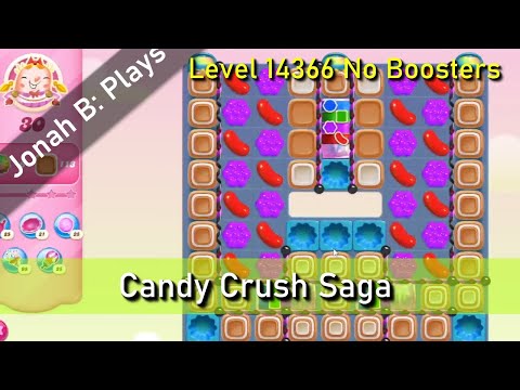 Candy Crush Saga Level 14366 No Boosters